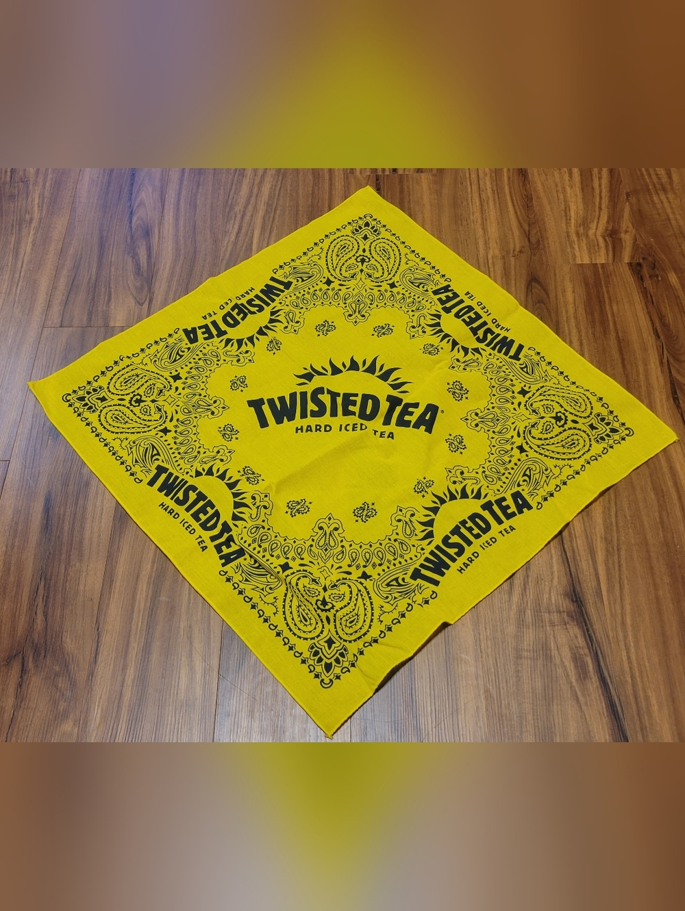 Twisted Tea Hard Iced Tea Paisley Bandana